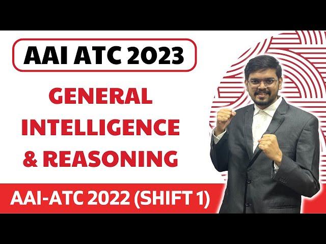 AAI ATC Previous Year Question Paper| Solution| General Intelligence or Reasoning| AAI 2022-Shift 1