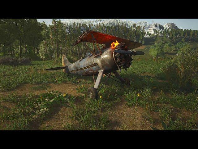 SCUM Single Player -  S7E4 - Turns out I can't fly a plane...