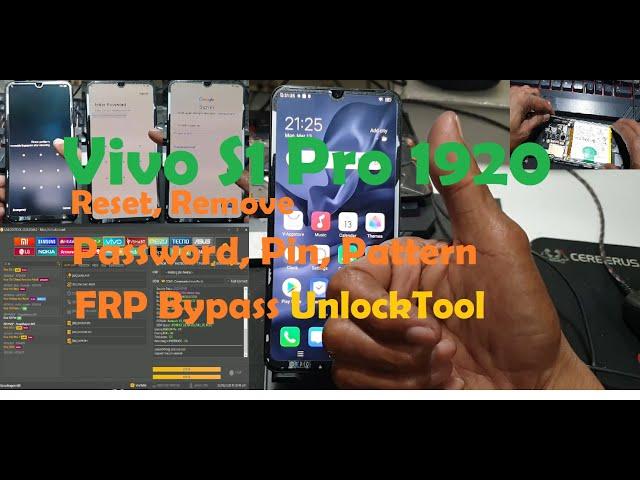 Vivo S1 Pro│Screen Lock Removal, Account Removal