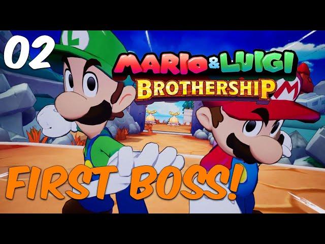 First Boss Chaos! | Mario & Luigi: Brothership Playthrough Part 2