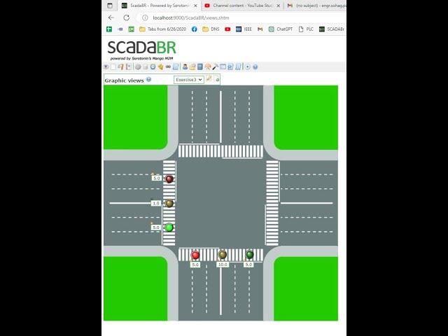 Exercise 3:Two Way Traffic Light Using OpenPLC, ScadaBR and Arduino UNO