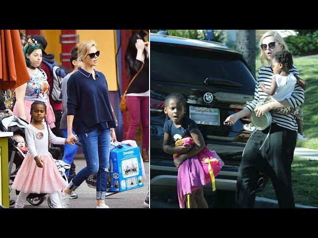 Charlize Theron's Son Jackson Theron & Daughter August Theron 2017