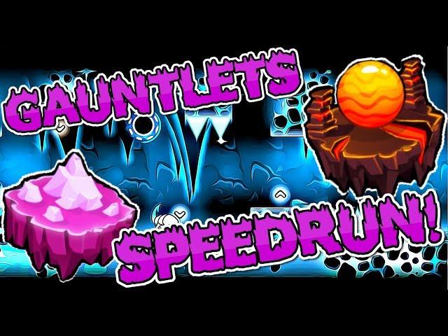 GAUNTLETS SPEEDRUN! (Crystal and Chaos) [Flub vs Fans S2 E2]