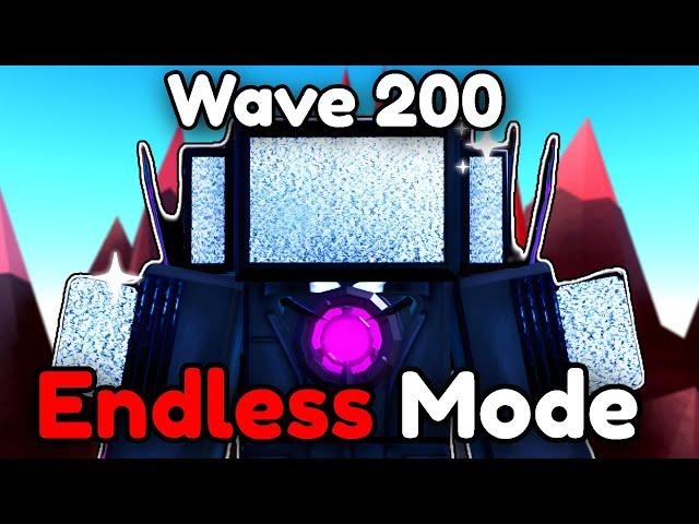How To BEAT Endless Mode In Toilet Tower Defense (Roblox)