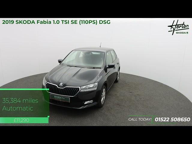 2019 | SKODA Fabia 1.0 TSI SE (110PS) | DSG