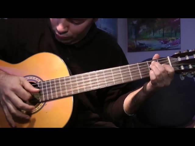 Spanish flamenco,guitar lesson,Capriccio Espagnol