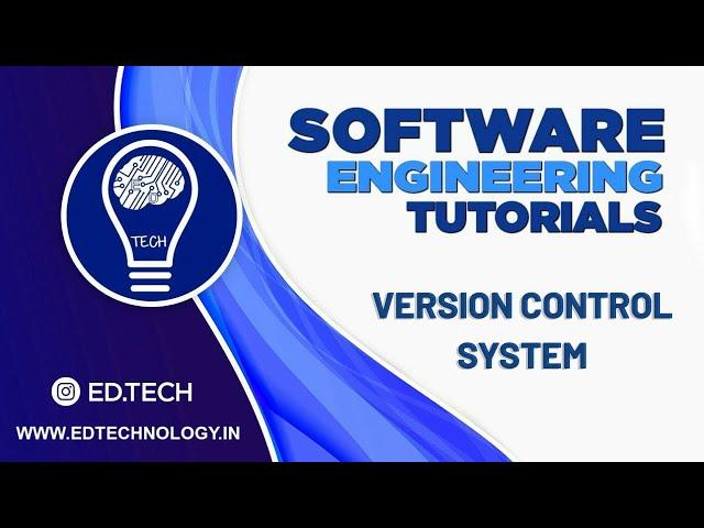 VERSION CONTROL SYSTEM | BENEFITS OF VCS| Software Engineering Lecture