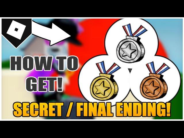 How to get FINAL / SECRET ENDING + ALL MEDALS in BREAK IN! [ROBLOX]