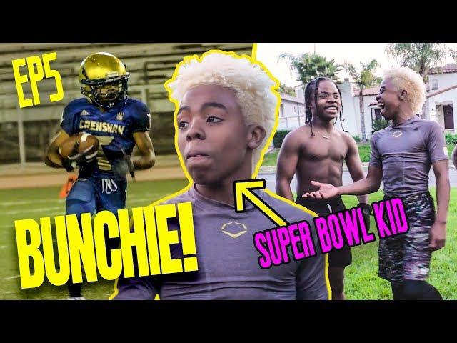 13 Year Old Bunchie Young Is BACK! Prodigy Trains With Football Guru & Heads To The SUPER BOWL!?