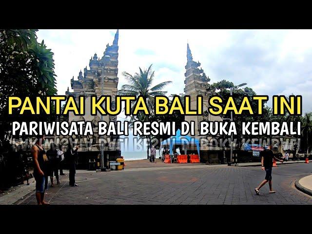 SITUASI PANTAI KUTA HARI INI | KONDISI BALI SAAT INI