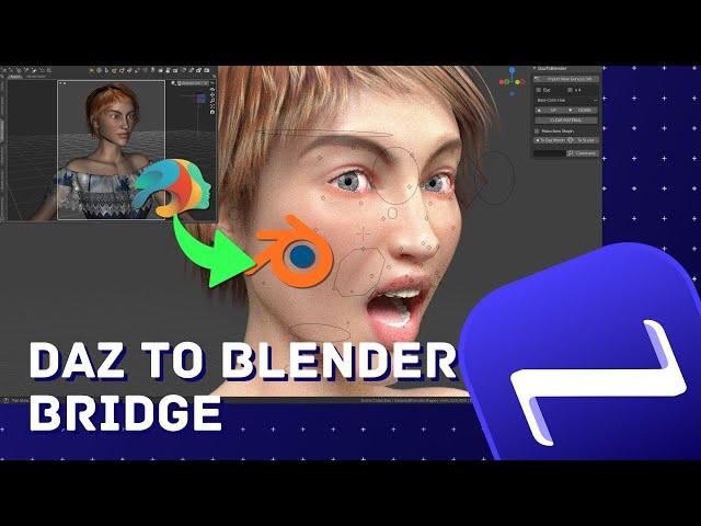 DAZ TO BLENDER BRIDGE: How to use this amazing official script