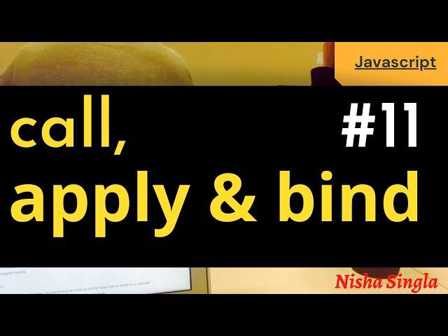 call, apply and bind methods| Method Borrowing | Modern Javascript 2021