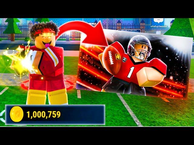 I Got 1 MILLION Coins In This NEW Roblox Football Game Football Legends (PARK TAKEOVER)