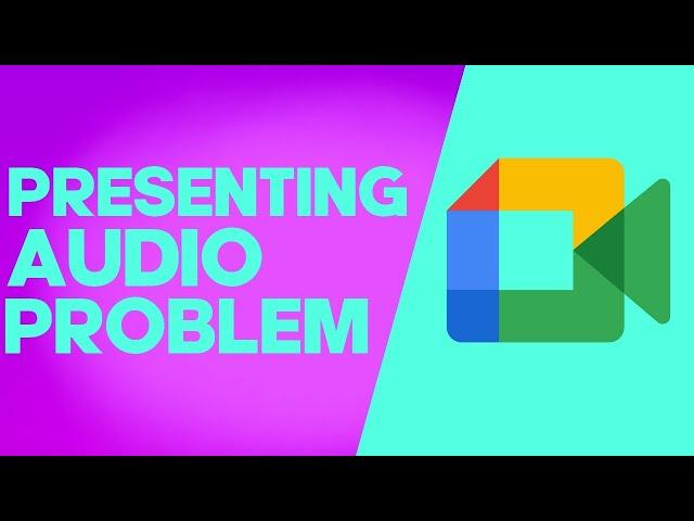 How To Fix and Solve Audio in Google Meet Presentation on Any Android Phone - App Problem