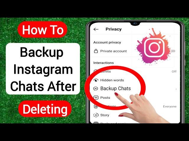 How To Backup Instagram Chat After Deleting (2023) | Recover Deleted Chat on Instagram