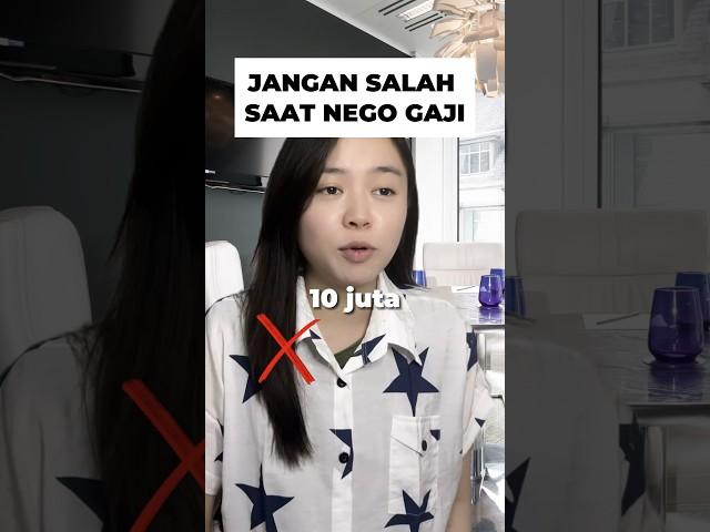 Jangan Salah Saat Nego Gaji. #karyawan #gaji #interviewtips