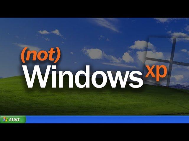 This Copy of Windows 10 Looks Like Windows XP