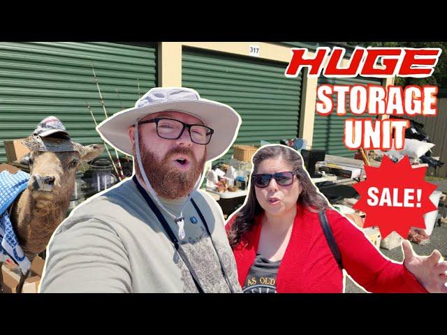 HUGE Garage Sale at a Storage Facility!!