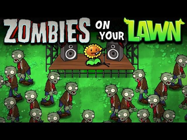 Zombies on Your Lawn MUSIC VIDEO (HD 60fps) - Plants vs. Zombies Ending Credits Song