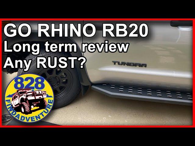 Go Rhino RB20 Running boards long term review Toyota Tundra