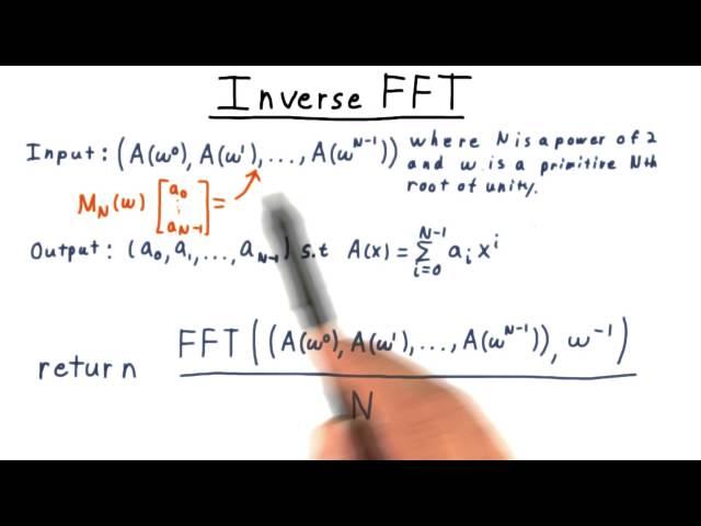 Inverse FFT - Georgia Tech - Computability, Complexity, Theory: Algorithms