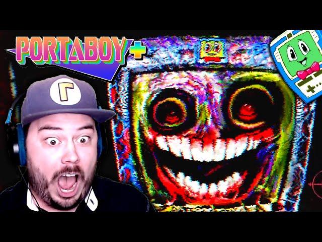 EVIL GAMEBOY WANTS TO STEAL MY SOUL!! | PortaBoy+ (Level 50 and Secret Ending)