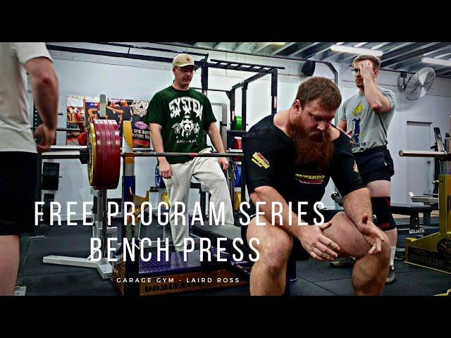 Free Bench Press Program - How To Increase Your Bench Press