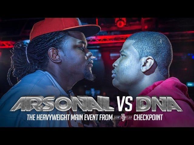 ARSONAL VS DNA | Don't Flop Rap Battle