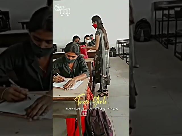 exam hall atrocities || toxic girls || Rowdy girls || friendship whatsapp status tamil