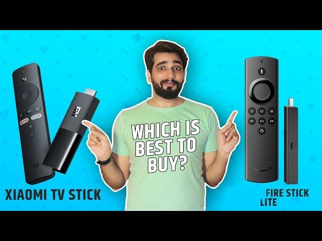 Xiaomi Mi TV Stick Vs Fire TV Stick Lite? Which should you Buy?