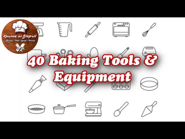 40 Baking Tools & Equipment