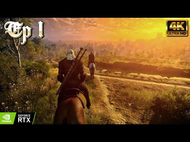 The Witcher 3 Next-Gen Walkthrough Gameplay Ep 1 - A Stunning New Beginning! [4K60]