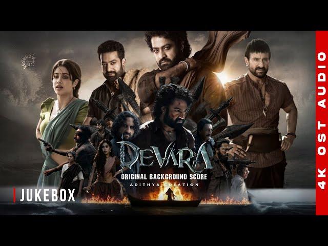 Devara OST | Devara BGM Jukebox | Original Audio | NTR | Janhvi | Koratala Siva| Anirudh Ravichander