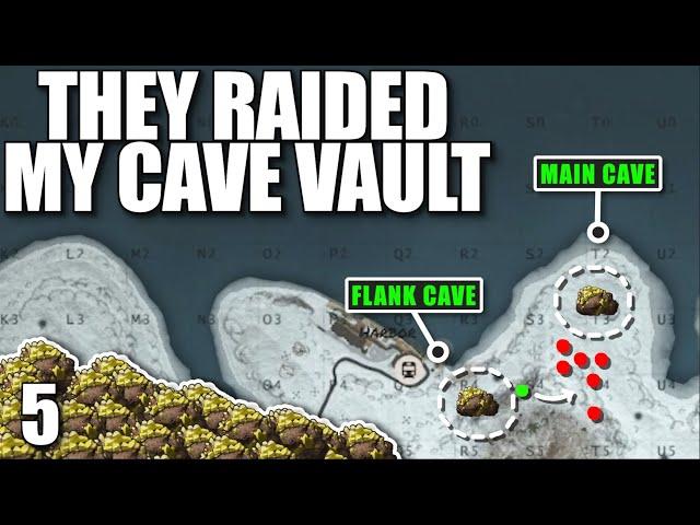 HOW I DEFEND MY CAVE BASE VAULT AGAINST A 10+ DEEP CLAN | Solo Rust