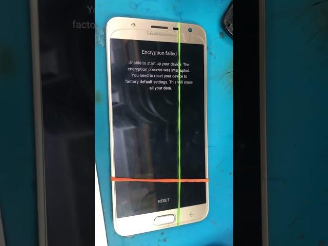 Encryption failed Samsung