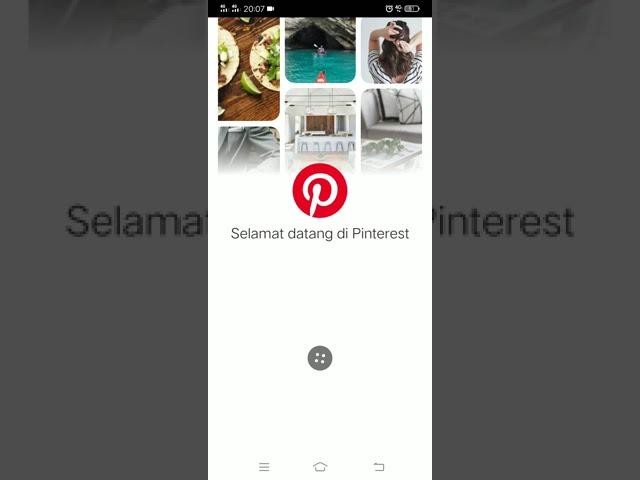 cara mendaftarkan akun ke pinterest