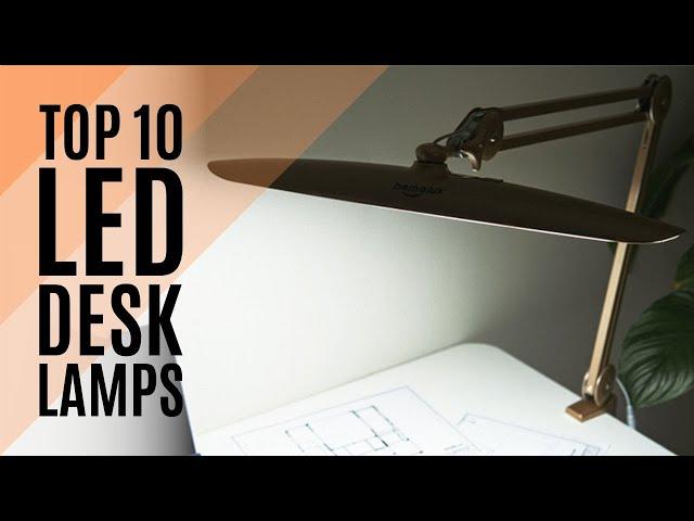 Top 10: Best LED Desk Lamps of 2022 / Architect Desk Lamp with Clamp, Task Lamp, Dimming Table Lamp