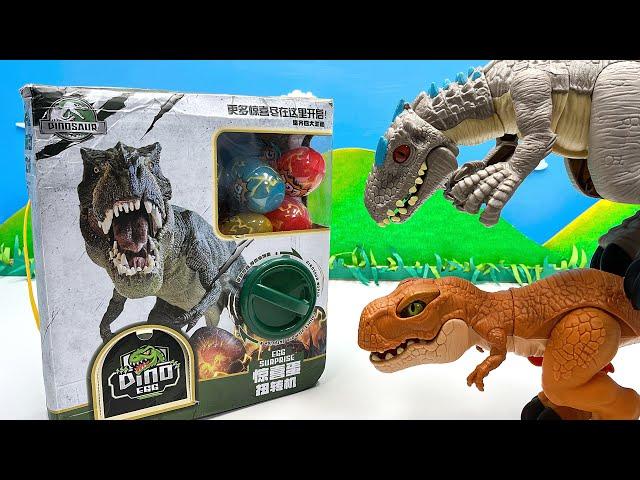 New Tyrannosaurus Vending Machines | Dinosaur Random Play Set |  TRex Indominus Ankylosaurus