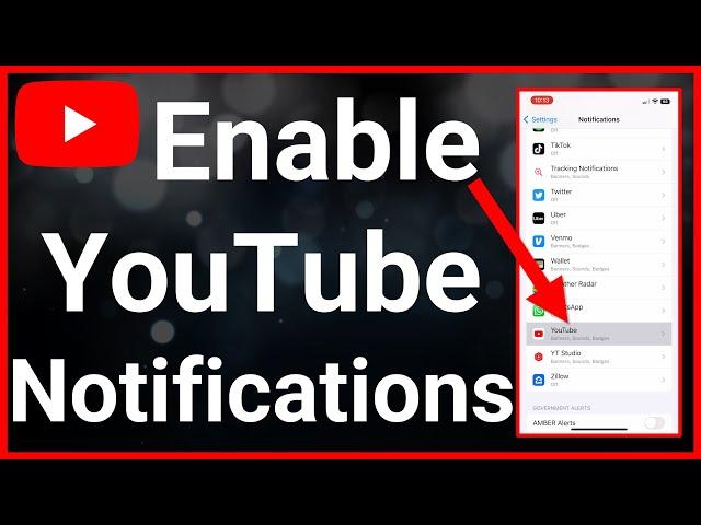 How To Turn On YouTube Notifications