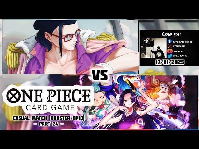 One Piece Card Game Casual Match Booster OP10 (Part 24) - Smoker/Tashigi vs Boa Hancock