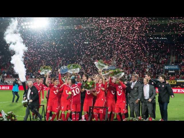 Chris David scored the winning goal for the title Jong FC Twente U21 (23/04/2012)