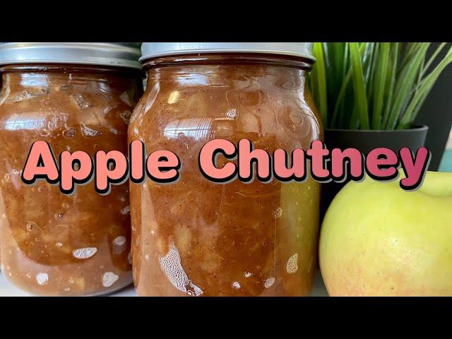 APPLE CHUTNEY | EASY RECIPES