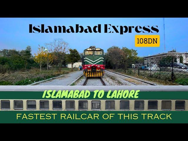 Islamabad Express Train | Non Stop Service La-jawab Safar