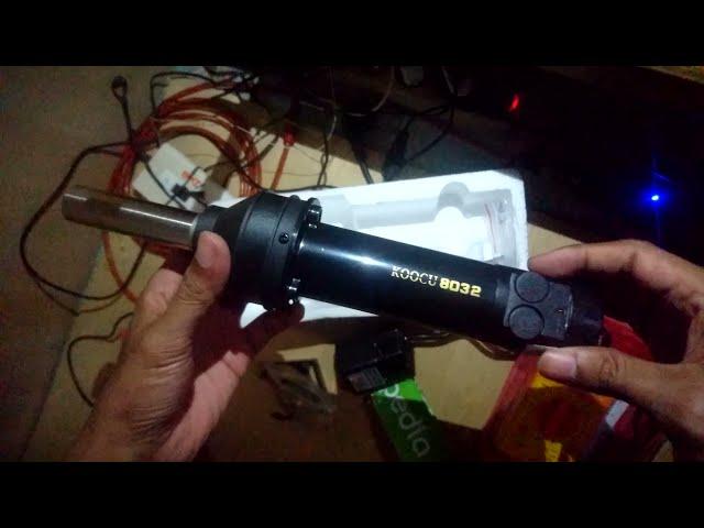 Solder Uap Blower 8032 Koocu  Unboxing