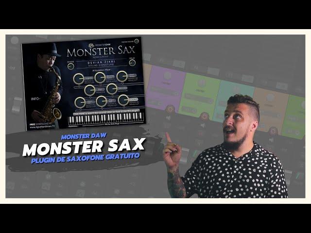 Monster Sax - O Novo Plugin de Saxofone GRATUITO da Monster