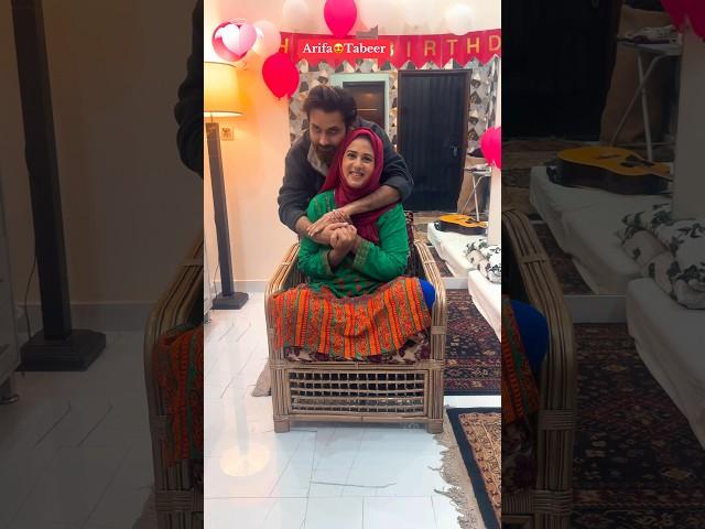 Tabeer Ali & Arifa Siddiqui #arifasiddiqui #couplegoals #tabeerali #love #foryou #subscribe