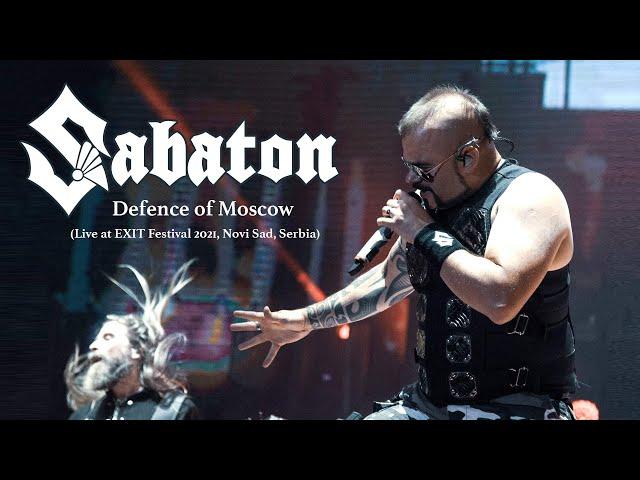 SABATON - Defence of Moscow (EXIT Festival Serbia, 2021)