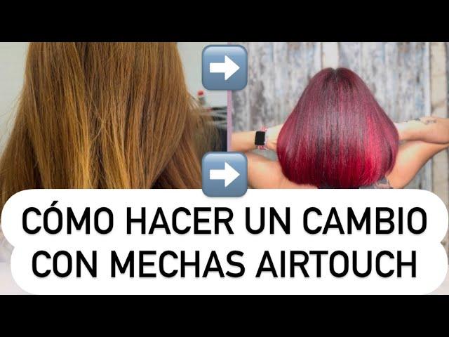 mechas airtouch con FASHION LIGTHS DE SCHWARZKOPF by RICARDOLUENGOPELUKEROS