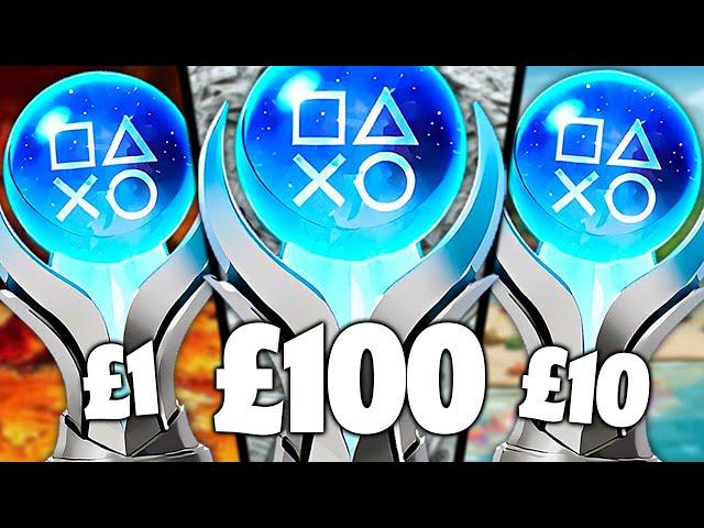 I Platinum'd a £1, £10 & £100 GAME!