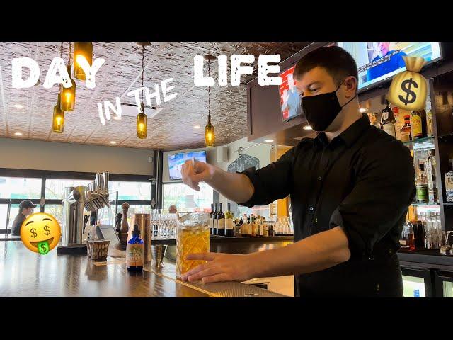 Day in the Life of a HIGH END BARTENDER | come to work with me